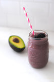 Blackberry Avocado Keto Smoothie